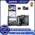 thumbnail image 2 of AZDOME Dash Cam GS63H Pro 4K+1080P Dual-channel Record 2.4'' IPS Screen GPS WiFi 6 APP 130° FOV Car DVR 24H Parking Monitor, 2 of 5