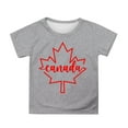 thumbnail image 1 of MEZZALL T-Shirt à Manches Courtes pour Filles, Col Rond d'Été, Coupe Décontractée, Basique, Gris, 3-4 Ans, 1 of 4