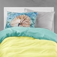 thumbnail image 2 of Sea Shell and Water Fabric Standard Pillowcase, 2 of 2