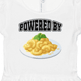 thumbnail image 4 of Inktastic Powered by Macaroni and Cheese Girls Baby Dress, 4 of 5