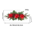 thumbnail image 3 of Oliegs Christmas Decorations Red Berry For Wall Festive Greenery For Party, 3 of 7