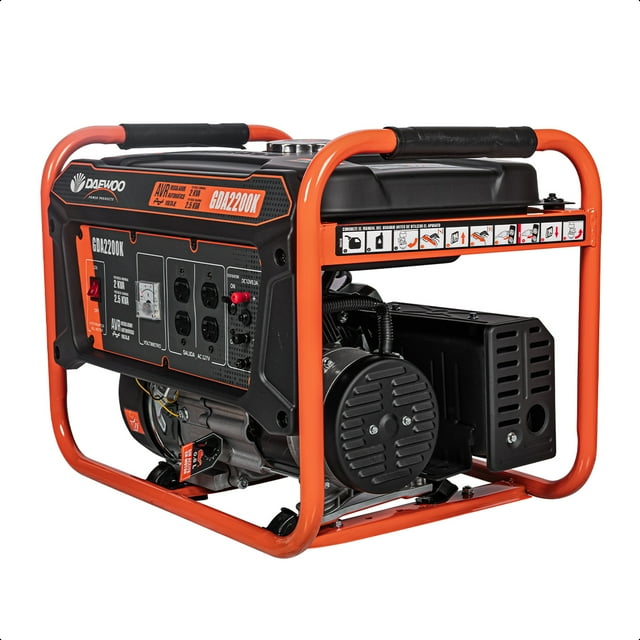 Generador A Gasolina Daewoo 2.5 Kw Potencia 212 Cc