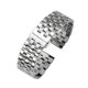 thumbnail image 1 of Correa de metal de acero inoxidable de 22 mm con extremos rectos y curvos de 18 mm, 19 mm, 21 mm, 20 mm, 22 mm y 24 mm, pulsera de metal de repuesto para hombres y mujeres, 1 of 4