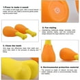 thumbnail image 7 of SPRING PARK Dog Squeaky Toys PVC Dog Chew Toy, Interactive Funny Rubber Chicken Leg Squeaky Toy for Dogs, Cute Dog Toys, 7 of 7