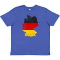 thumbnail image 3 of Inktastic German Map Flag Youth T-Shirt, 3 of 5