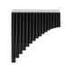 thumbnail image 3 of Pan Flute C Key Instrumento de Flauta Pan con Bolsa de Transporte de Cartón para Niños Adultos Principiantes Personal Docente para Estudiantes Principiantes ANGGREK Otros, 3 of 8