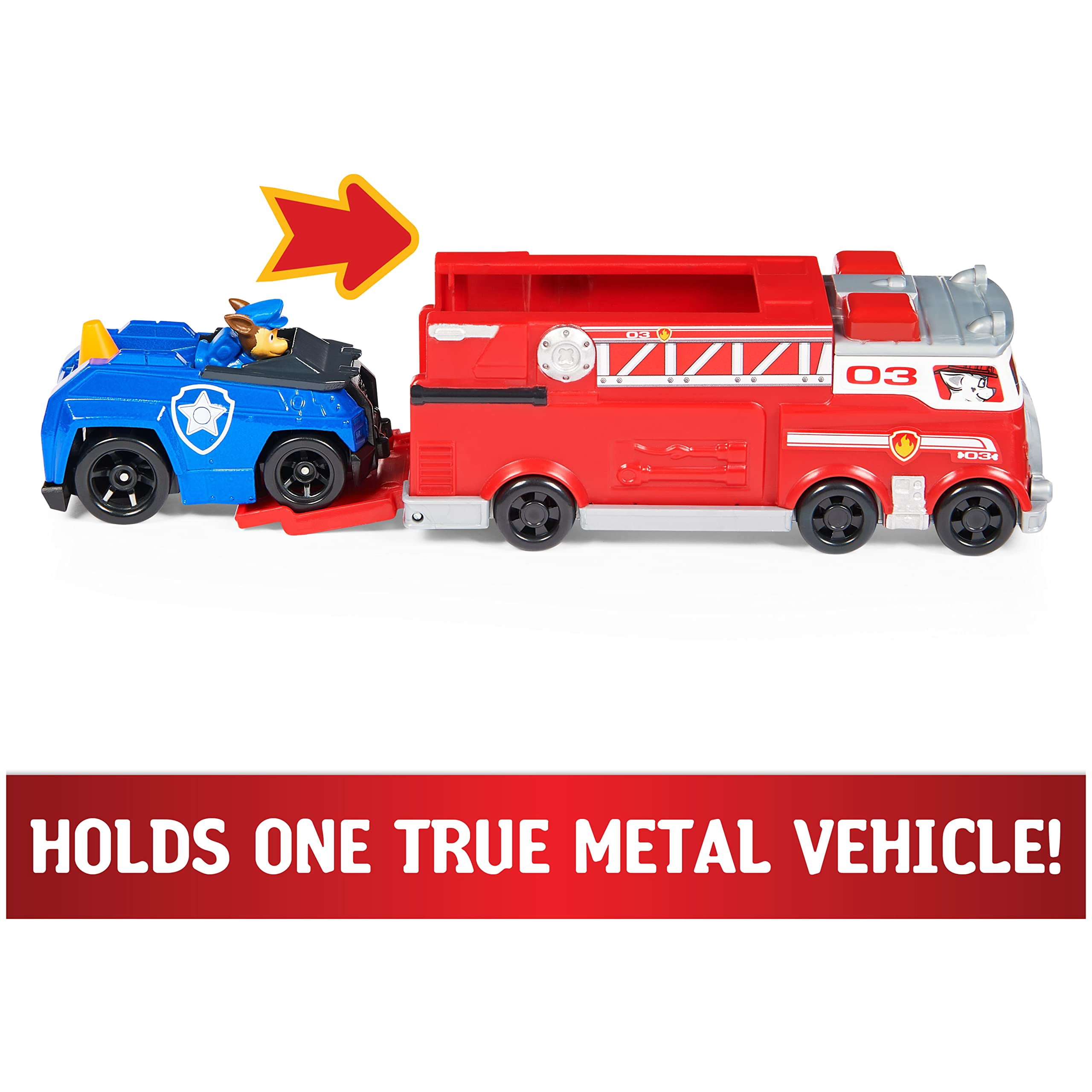 Paw Patrol True Metal Ultimate Firetruck Diecast Car