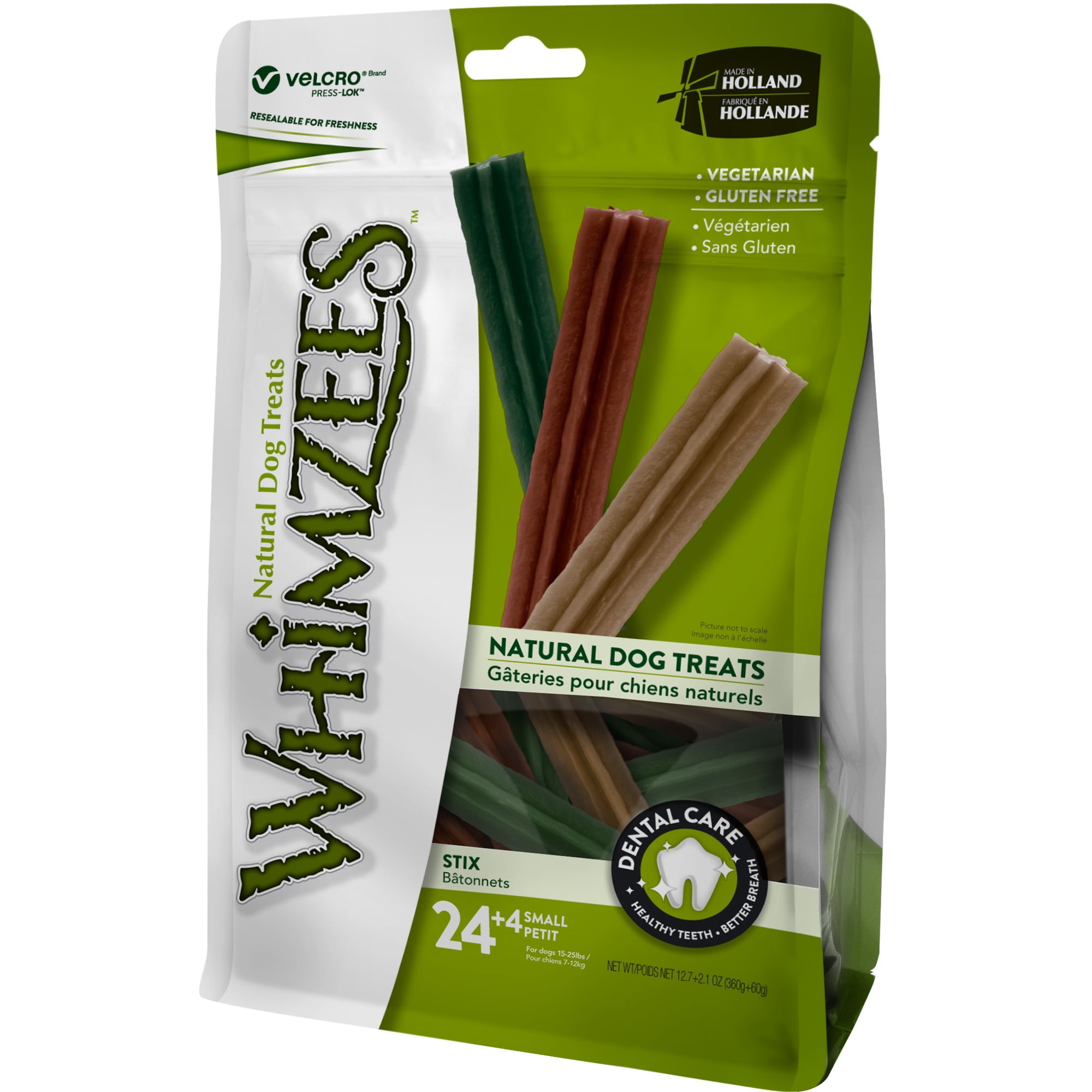 WHIMZEES Natural Grain Free Daily Dental Long Lasting Dog Treats, Stix