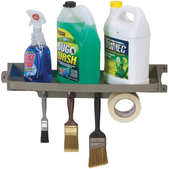 Suncast 2' Tool Rack & Shelf