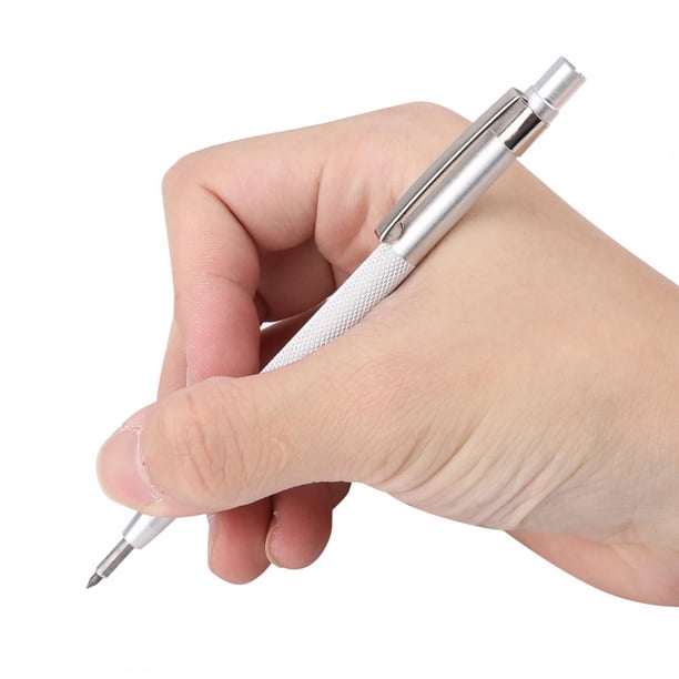 Bolígrafo De Posicionamiento Artesanal, Herramienta De Bolígrafo Tallado Resistente Al Desgaste, Metal Duradero Para Dibujar Patrones, Línea De Conchas En Mármol De Cuero ANGGREK Cocina, Decoración y Otros