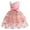 Pink, variant on YTDSCS Kids Baby Short Sleeves Dresses Skirt for Girls,Toddler Girls Short Sleeves Dress Printing Dress Toddler Tutu Dresses Summer Long Dresses，Size 2-10Years
