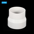 thumbnail image 3 of Unique Bargains 4.3' to 3.7' Duct Reducer Ducting Airflow Tube Increaser Adapter Pipe Fitting 3 Pack, 3 of 5