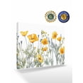 thumbnail image 2 of Yellow Spring Floral Wall Art for Living Room,Canvas Picture Wall Decor for Bathroom Bedroom,Watercolor Summer Botanical Painting Artwork for Office Kitchen Hallway Dining Room Home Decor 24"x32", 2 of 8