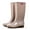 Khaki, variant on Tall Rain Boots Women Fashion Waterproof Light Outdoor Garden Shoes Muck Boots for Women