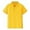 Yellow, variant on Kids Boys Girls Short Sleeve Polo Shirt - Button Down Collared Neckline, Comfortable & Soft Stretch Pique Fabric for Golf School Uniforms