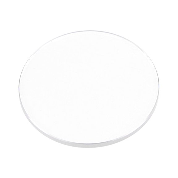 Uxcell Watch Glass Sapphire Crystal Lens Round Flat 27mm Dia. 1.5mm Thickness Clear