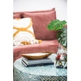 thumbnail image 2 of CC Home Furnishings 4-Wick Soy Wax Candle in Carved Teak Wood - 15.75", 2 of 9