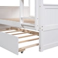 thumbnail image 2 of Newboti Furniture Full Over Full Bunk Bed with Twin Size Trundle, White NO.44700, 2 of 13