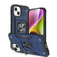 thumbnail image 2 of SOATUTO For iPhone 15 Case/iPhone 15 Plus Phone Case 360°Rotatable Ring Kickstand Military Grade Dropproof Shockproof Phone Case for iPhone 15 Pro 15 Pro Max 5G 2023 - iPhone 15 Plus,Blue, 2 of 8