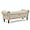 Wheat Color, variant on Dycanpo 50"L X 19" H Storage Bench with Arms, Upholstered, for Bedroom, Linen Color
