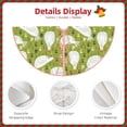 thumbnail image 5 of Bingfone Christmas Tree Skirt Mat Christmas Decoration Interior 48"-Lovely Chickens, 5 of 8