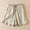 Beige, variant on Jacenvly New Summer Shorts for Women Fashionable Solid Color Cotton Linen Retro Loose Pocket Casual Trousers Middle Pants Shorts Lightweight Elastic High Waist Shorts for Women Plus Size White