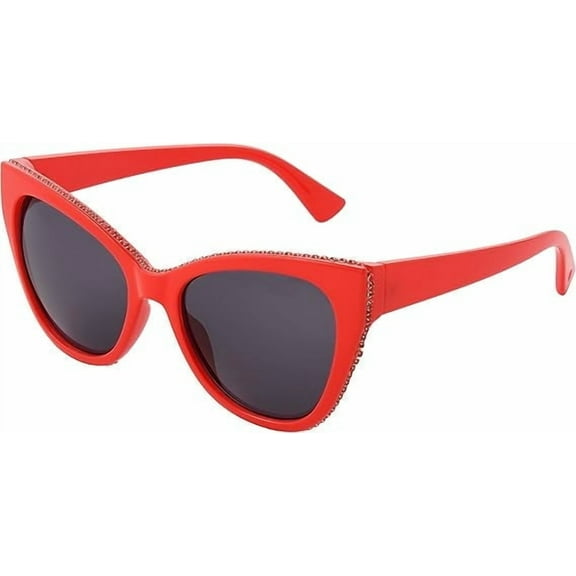 Betsey Johnson Women's Fashionista Cat Eye Sunglasses – Bold, Stylish, and Protective