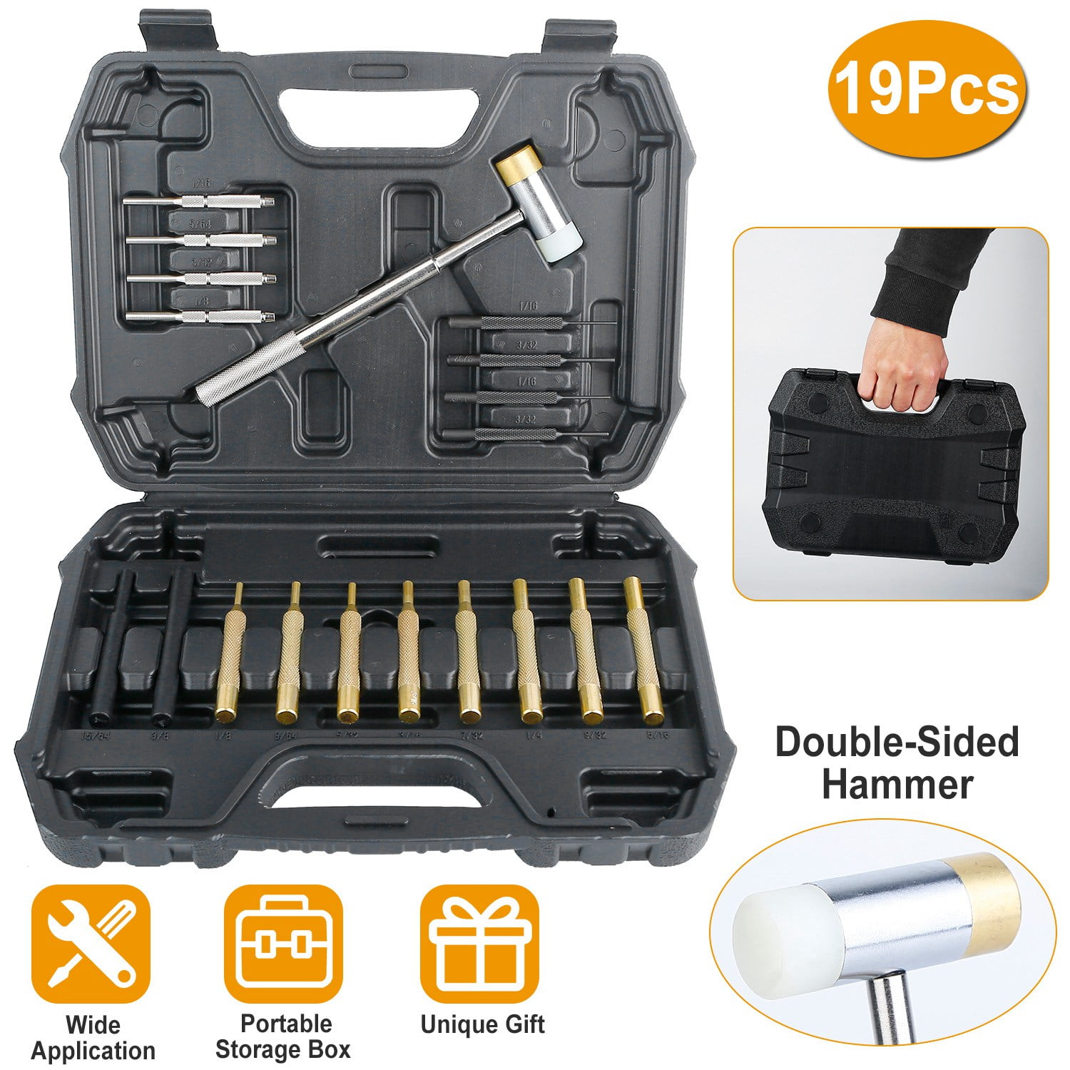 CCOP USA Professional Gunsmith Tapper Hammer Maintenance Tools Set 9921504 