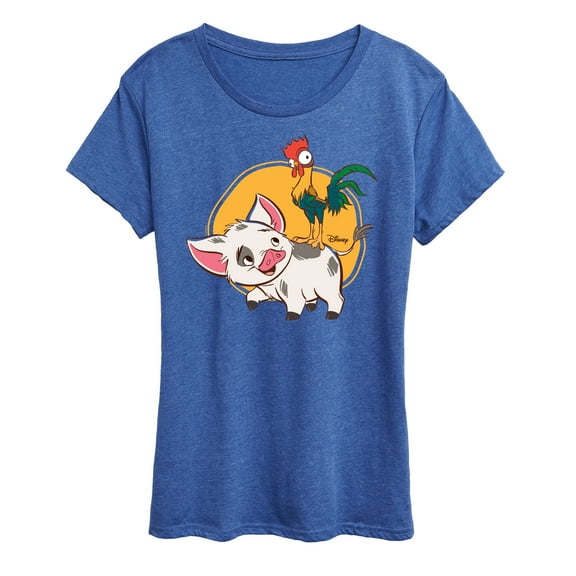 Disney - Pua And Hei Ehi - Women's Short Sleeve Graphic T-Shirt