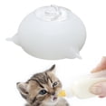 thumbnail image 3 of Tazón de alimentación de leche para cachorros y gatitos, alimentador de burbujas de silicona para mascotas, perros y gatos, biberón de lactancia con 3 Sunnimix Alimentador de leche para cachorros, 3 of 8