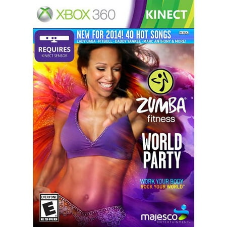 Zumba Fitness World Party - Xbox 360 (Best Xbox Fitness Games)