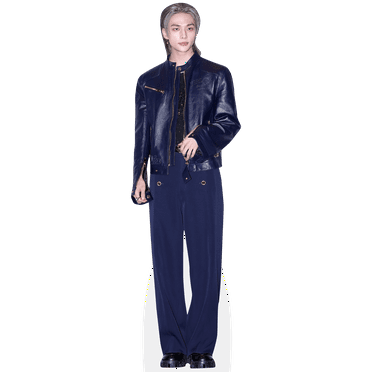 Hyunjin (Blue Outfit) Life Size Cutout. Standee.