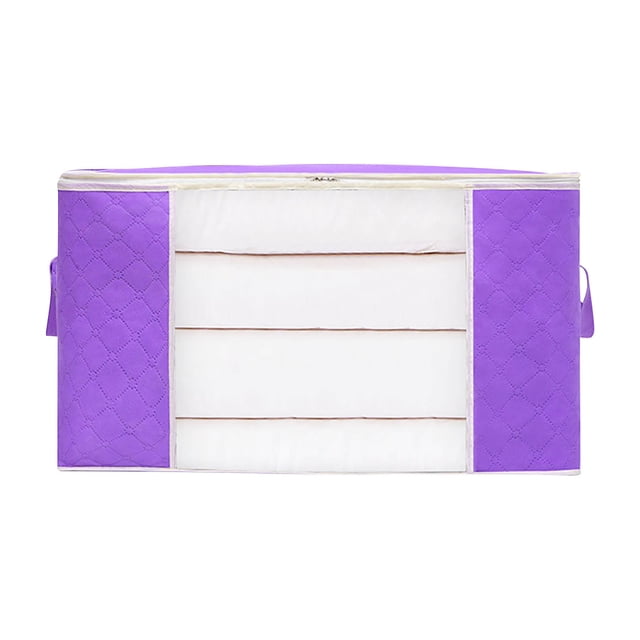 Xihbxyly Bolsa de Almacenamiento para Colchas, Organizador de Ropa de Gran Capacidad, Tela Transpirable, Diseño de Cremallera Reforzada, Fácil de Levantar y Mover, Ideal para Guardar En Armarios o Do