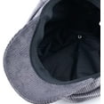 thumbnail image 4 of CoCopeaunts Newsboy Cap Unisex Octagonal Hat Men Autumn Corduroy Fabric Mens Newsboy Hat Women Solid Color Hats for Men Beret, 4 of 7
