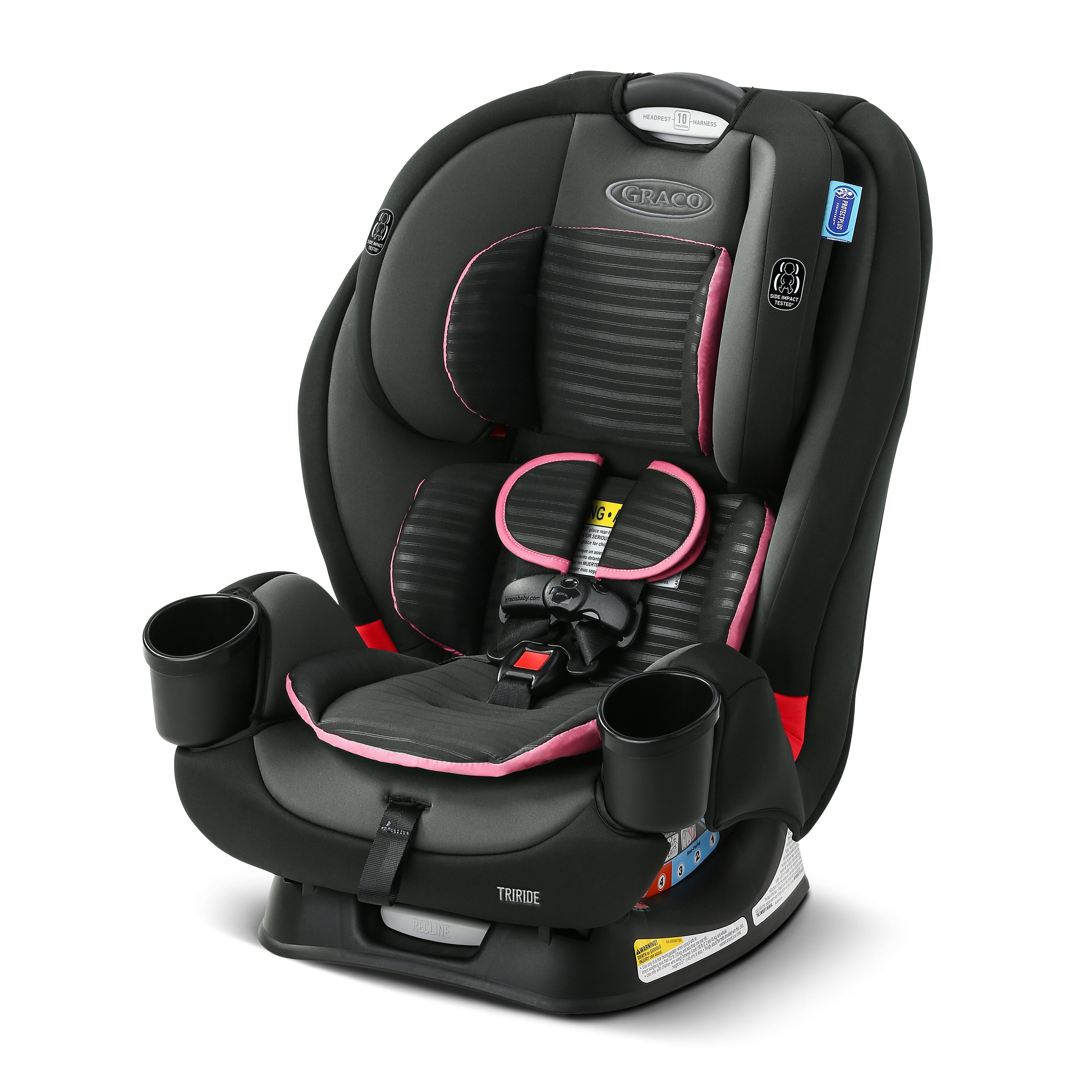 Graco Baby Extend2Fit All-in-1 Convertible Car Seat Infant Booster Clove Harness 