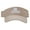 Khaki, variant on Viking Ship Embroidered Cotton Twill Sun Visor - Khaki OSFM