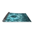 thumbnail image 2 of Ahgly Company Indoor Square Persian Light Blue Bohemian Area Rugs, 6' Square, 2 of 4