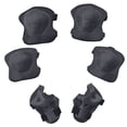 thumbnail image 3 of Advancent 6 unids/set de equipo de protección, rodilleras de patinaje para niños, coderas, Protector de mano para muñeca, protectores de Ropa Deportiva, Zapatos Negro, 3 of 6