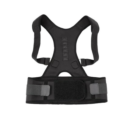 

Posture Corrector Support Magnetic Therapy Back Shoulder Brace Belt Adjustable