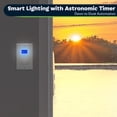 thumbnail image 4 of TOPGREENER Interruptor Eléctrico Temporizador Astronómico Digital Blanco, 4 of 5