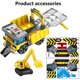 thumbnail image 4 of Pista de almacenamiento de deformaciones de vehículos de ingeniería de ensamblaje de juguetes, 4 of 5