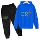 thumbnail image 4 of Conjuntos de 2 piezas de ropa para bebés y niños Cr7, sudaderas con capucha y pantalones, chándal deportivo, 4 of 5