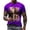 Purple, variant on ZCFZJW Summer T-Shirts for Men Big and Tall 3D Fake Muscle Pattern Graphic Short Sleeve Crew Neck Workout T Shirt Loose Fit Soft Cotton Pullover Tops Black XXXXL
