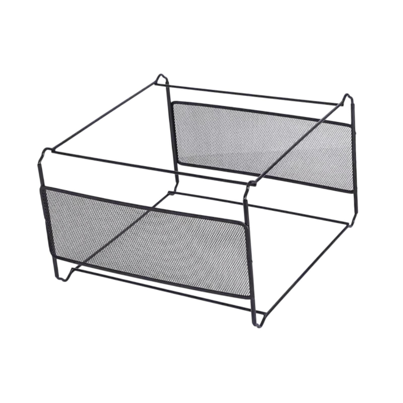 Zxpjkyu Hanging files Rack Document Rack Easy Assembly File Organizer for School Cabinet L