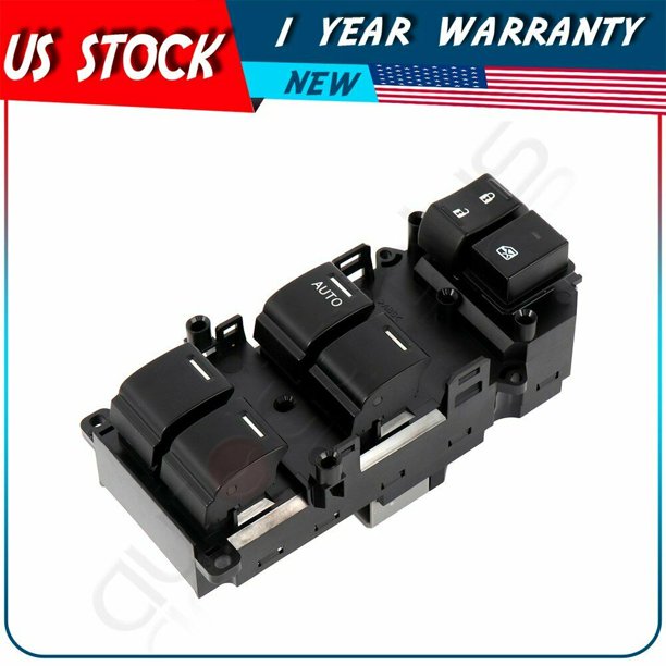 Master Power Window Switch for Honda Accord 20082012 Front LH 35750TB0H01