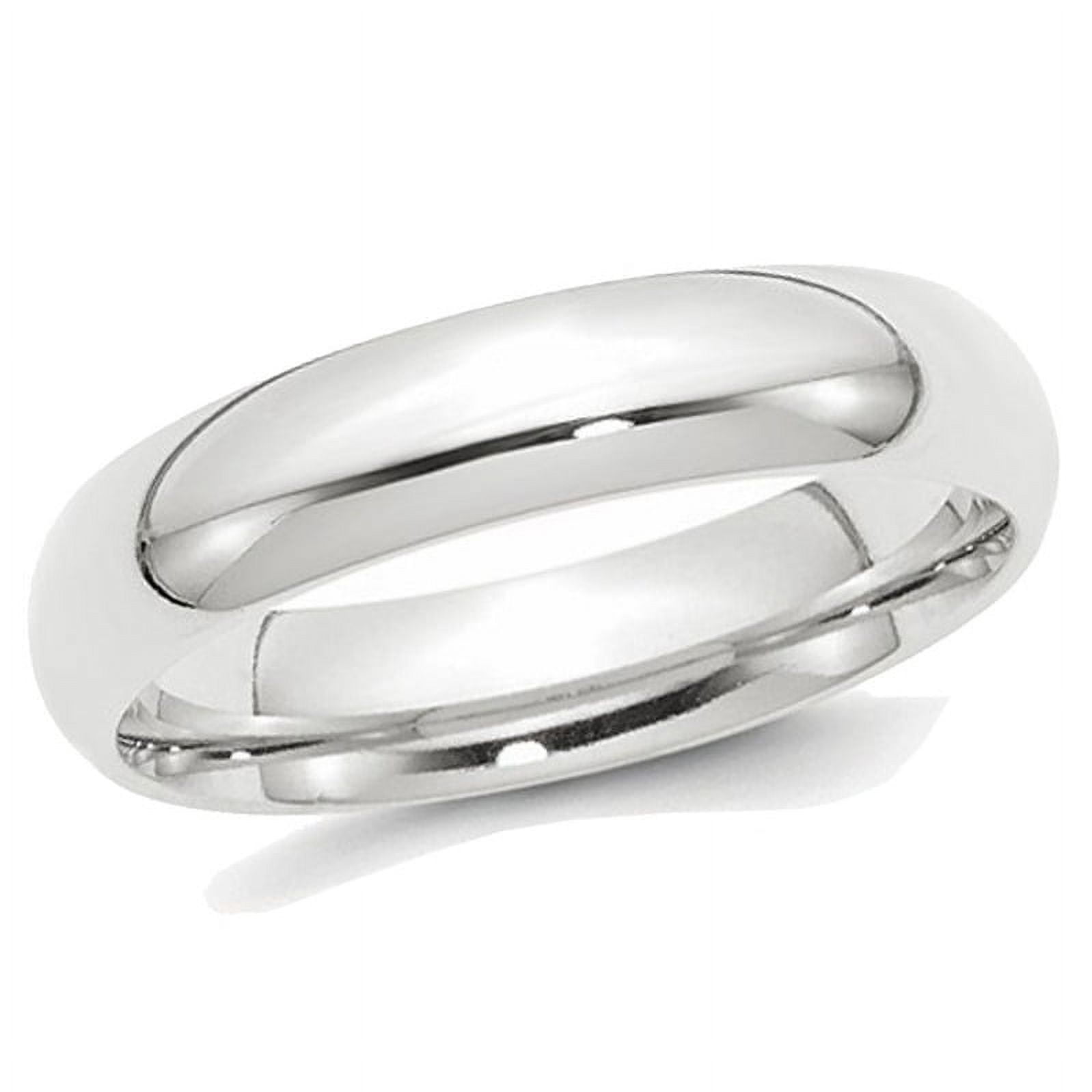 Men's Beveled Edge Wedding Band Platinum 5.0mm | Jared