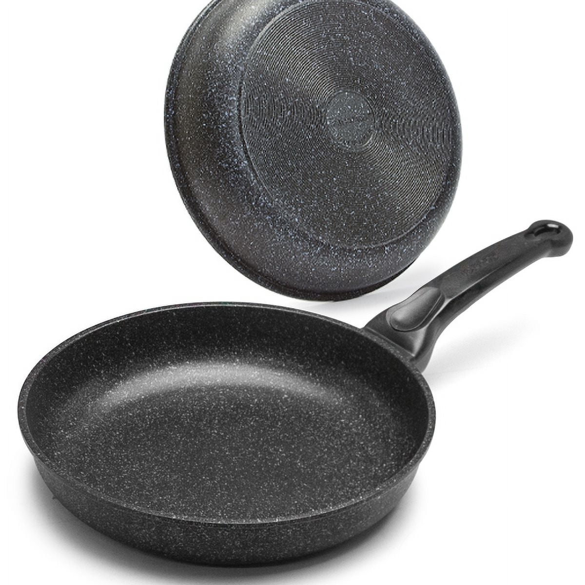 JOYCOOK Fry Pan 11 inch (28cm) Cast Aluminum Durastone Non-Stick