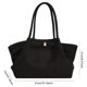 thumbnail image 3 of Bolso Mano Esmerilado para Mujer Hombro Femenino Gran Capacidad (), 3 of 3