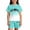 Green, variant on Gradient Letter Print Summer Outfits For Kids Boys And Girls Casual Two Piece Set Girls Casual Outfit Sets