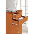 thumbnail image 7 of Hodedah 7-Drawer Chest with Locks on 2-Top Drawers in Cherry, 7 of 7